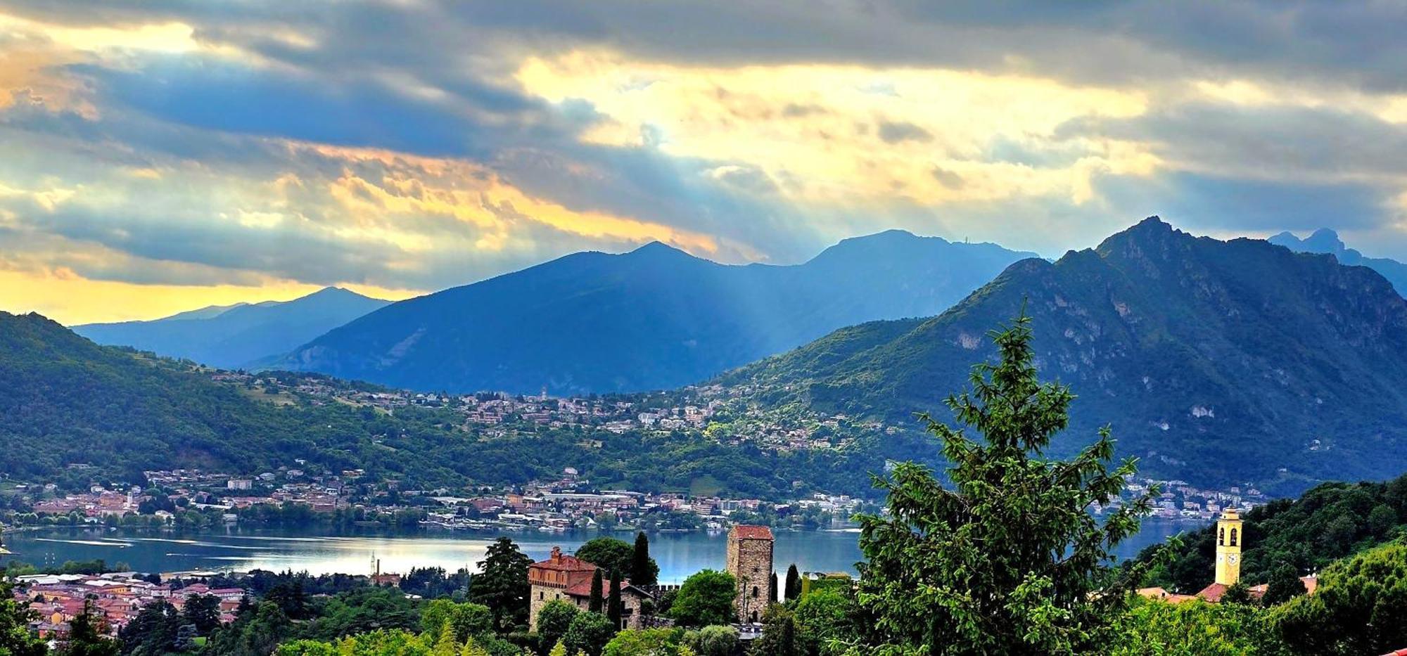 La Dimora Dei Due Laghi Panzió Calolziocorte Kültér fotó